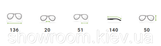 Жіночі сонцезахисні окуляри PR 8008 золотисті Київ