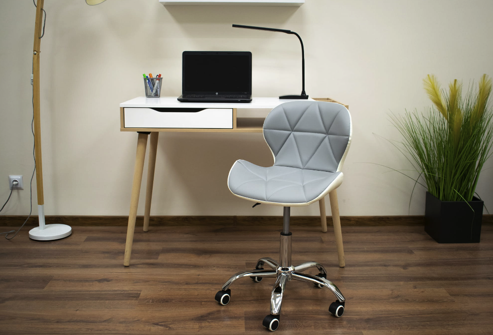 Офісне крісло Leobert Avola сіро-білий Київ - фото 9