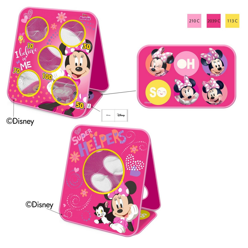 Дитячий ігровий набір мішені "Мінні Маус" Bambi LM1017, 6 мішечків Вінниця - фото 2