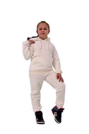 Спортивний костюм на дівчинку Білий 134 Харків