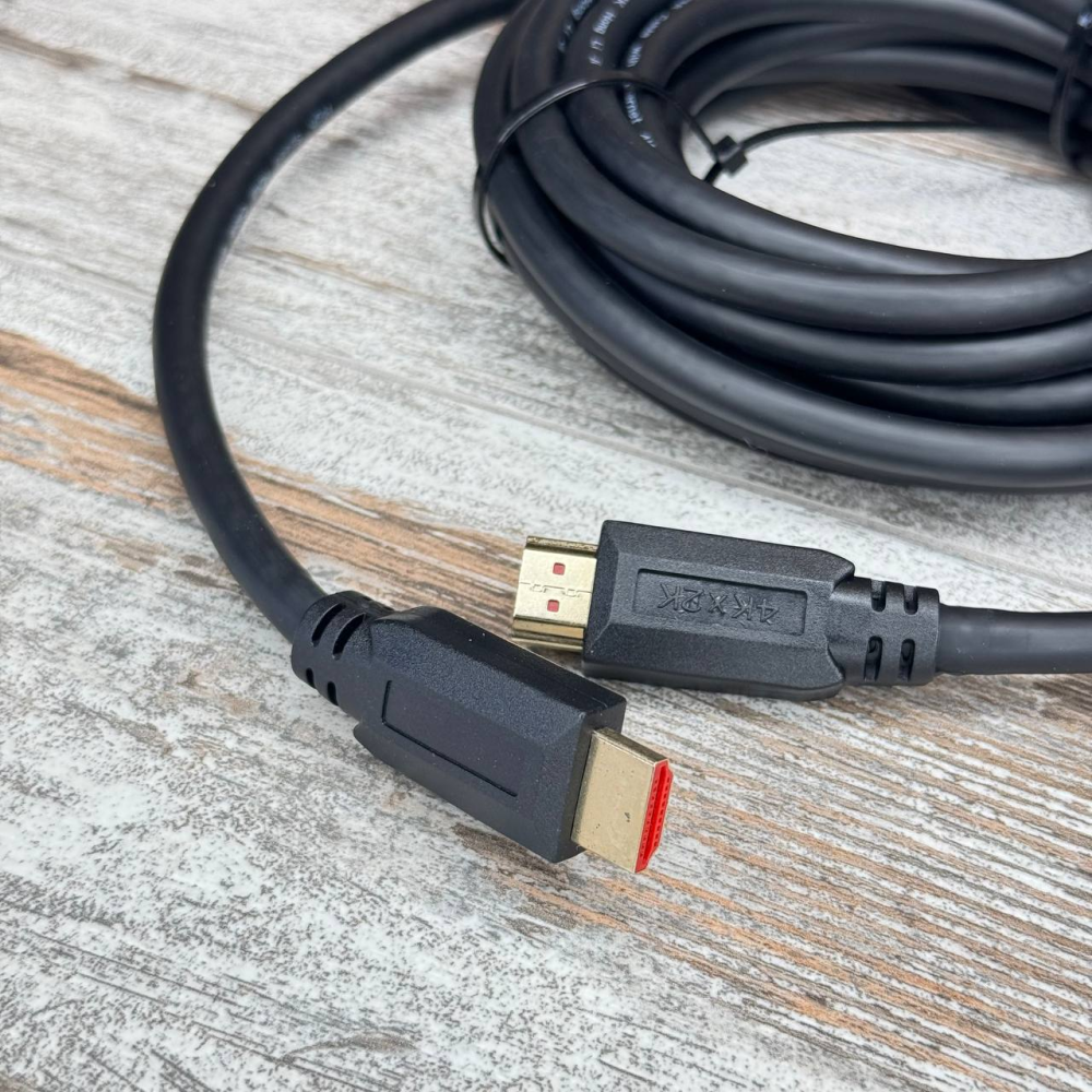 HDMI кабель премиум-класса 1.5 м, версия 2.0, 4K 60 Гц, 3D высококачественная передача видео и аудио Киев - изображение 3