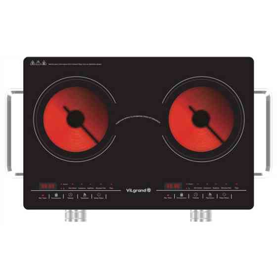 Плитка електрична переносна ViLgrand, Міні електроплита, Побутова плита настільна UE-92 Івано-Франківськ