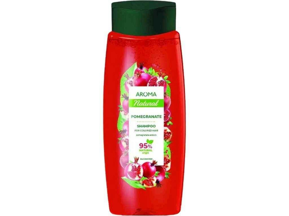 Шампунь 400мл Natural Fresh Fresh Гранат (для фарбованого волосся) ТМ AROMA Киев - изображение 1