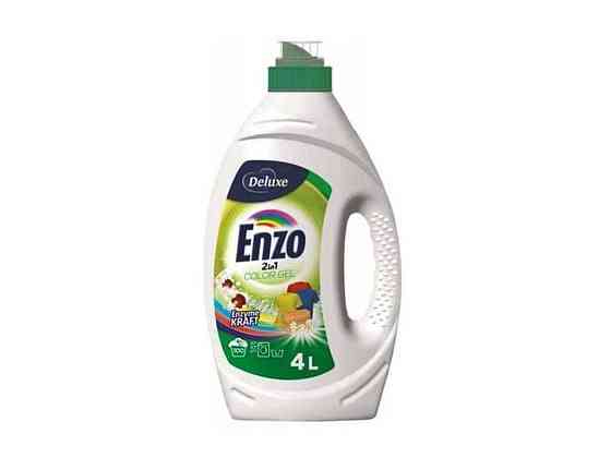 Гель для прання 4л Enzo 2in1 Сolor для Кольорового ТМ DELUXE Київ