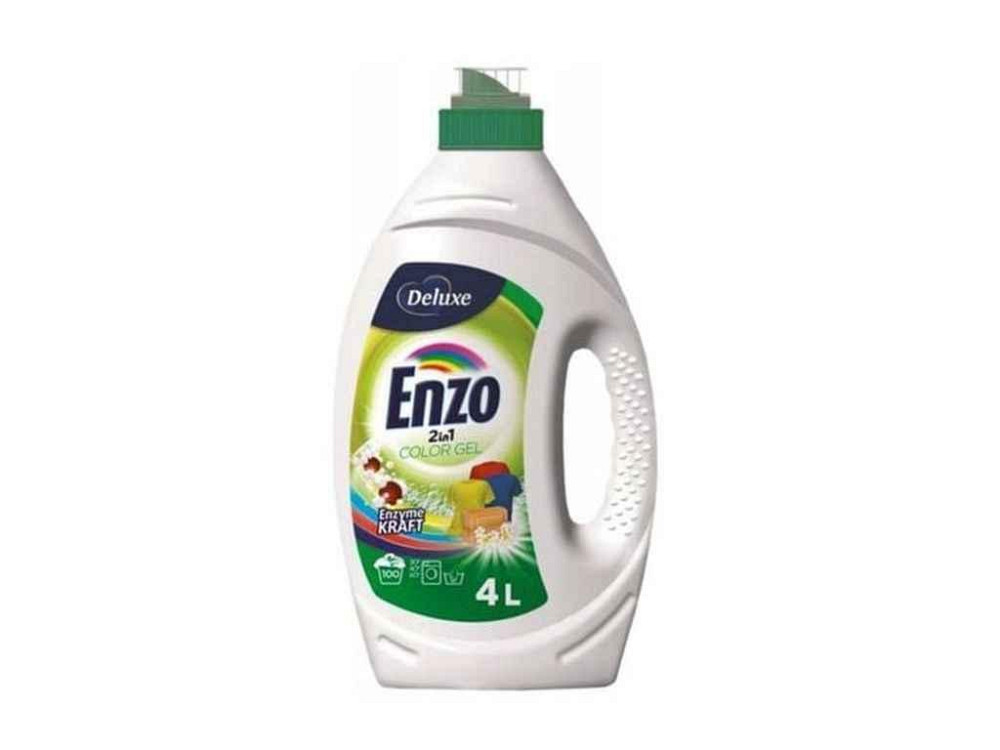 Гель для прання 4л Enzo 2in1 Сolor для Кольорового ТМ DELUXE Київ - фото 1