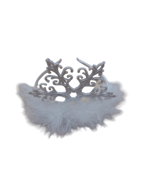 Корона обідок новорічна на голову one size білий Київ - фото 2