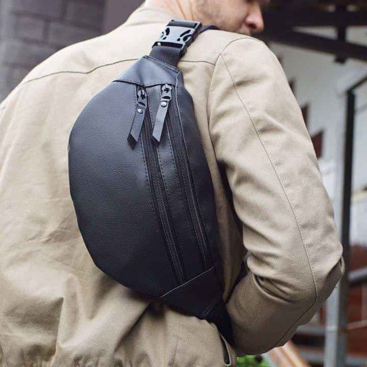 Бананка для повсякденних справ, Чоловіча сумка бананка українського виробництва Функціональна IN-54 Львів - фото 4