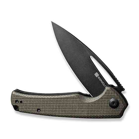 Нож складной туристический Sencut Mims, (8.8 см) 9Cr18MoV / Micarta темно-зеленый Киев