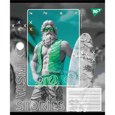 Тетрадь Yes Insta Storys А5 60 листов клетка (767946) Винница