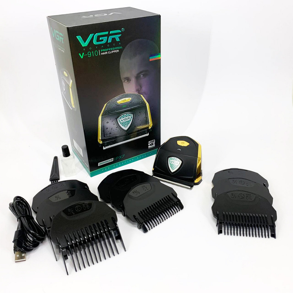 Машинка для разных стрижек аккумуляторная VGR, Машинка для стрижки волос без шума DI-65 Львов - изображение 2