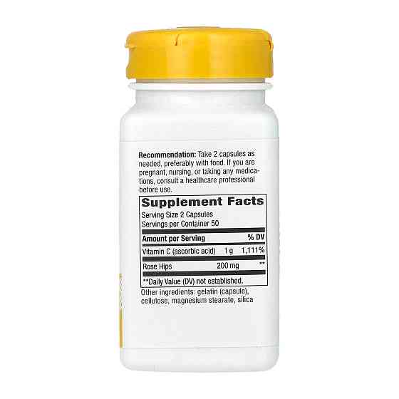 Vitamin C Rose Hips - 100 caps Луцьк