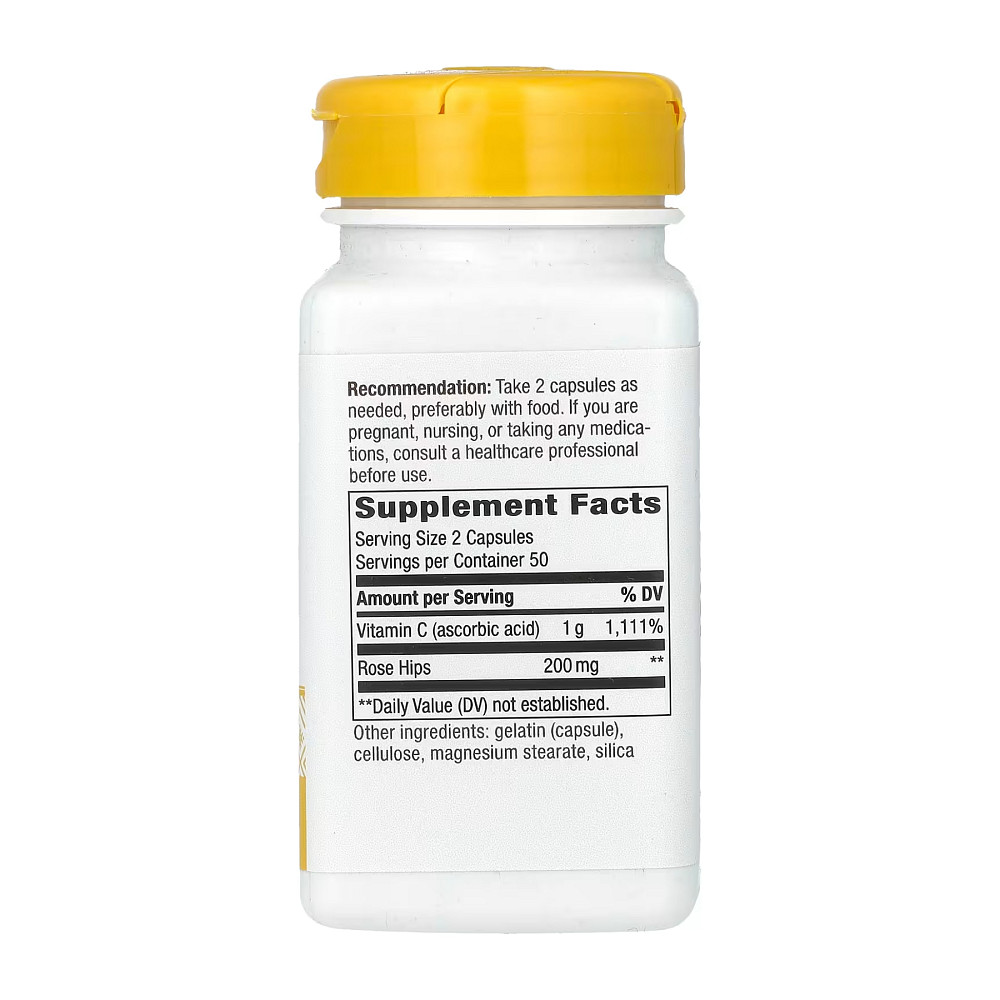 Vitamin C Rose Hips - 100 caps Луцьк - фото 2