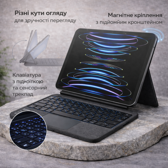 Чехол клавиатура Dracool для iPad Pro 11 (1/2/3/4 поколения) и iPad Air 4/5 (10.9