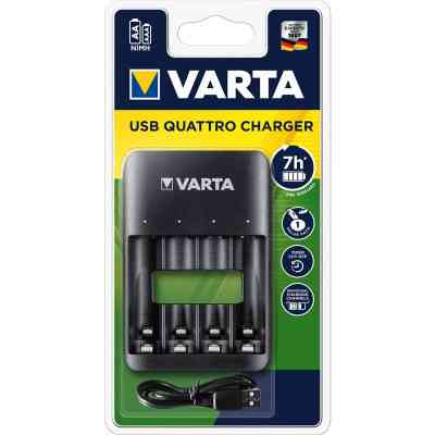 Зарядний пристрій для акумуляторів Varta Value USB Quattro Charger pro 4x AA/AAA (57652101401) Вінниця