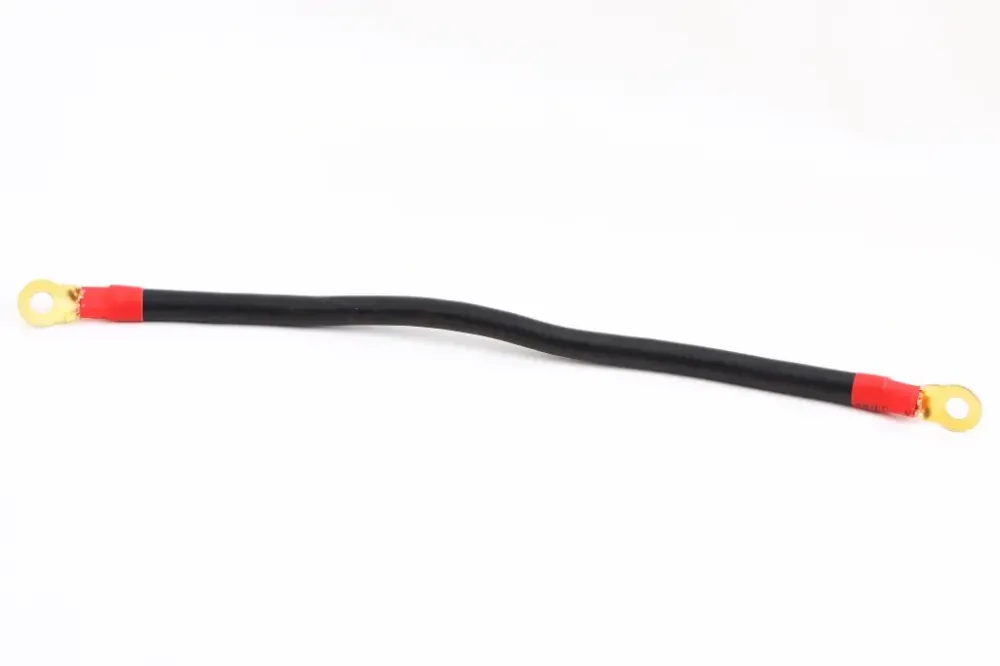 Провод массы грузовой в изоляции 40см S50мм пассивированный разъем 1.6мм под болт d10мм Винница - изображение 1