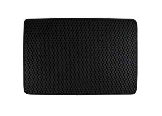 EVA килимок EKOSTAR килимок придверний 80x120 см ромб чорний чорний кант Київ