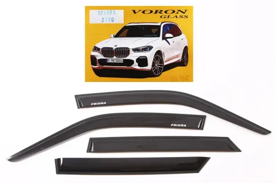 Ветровики на двери 2170 Voron самоклеющ. (4 шт.) Винница