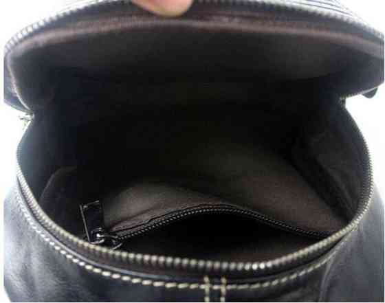 Сумка мужская на плечо Vintage 14760 Черная Киев