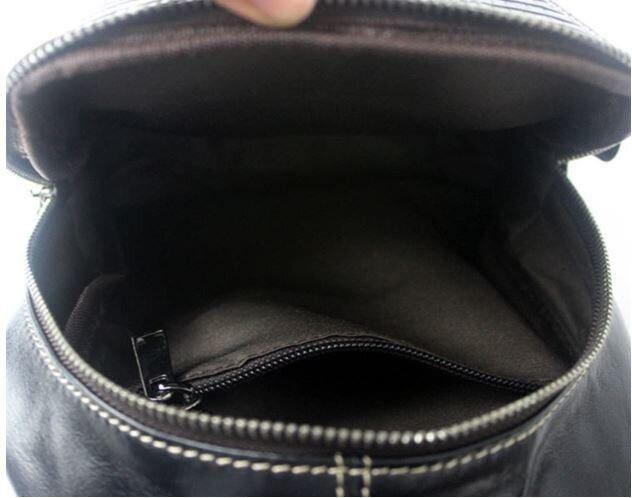 Сумка мужская на плечо Vintage 14760 Черная Киев - изображение 2