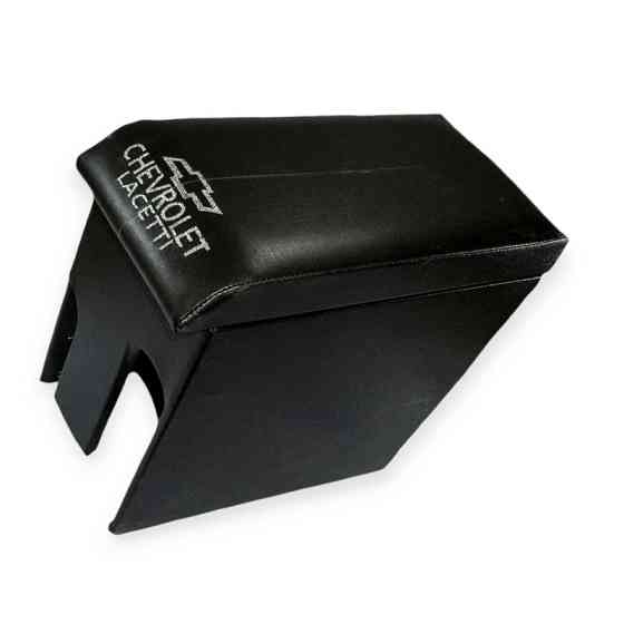 Підлокітник chevrolet lacetti чорний з вишивкою (шкірозамінник) Мукачево