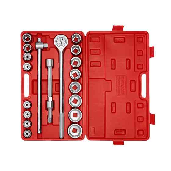 Набір торцевих головок INTERTOOL 21од., 3/4", гол. 6гр., 19-50мм - Сталь, якій можна довіряти Львів