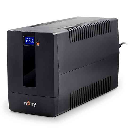 ДБЖ NJOY Horus Plus 1500 (PWUP-LI150H1-AZ01B) Lin.int., AVR, 4 x євро, USB, LCD, пластик Чорний Харків