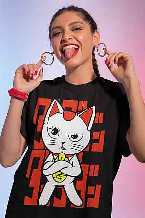 Футболка для мальчика аниме Дандадан Джапанаисе Аниме Манга оверсайз (рост от 165 до 180 ) Черний AnimeJ0357m Днепр