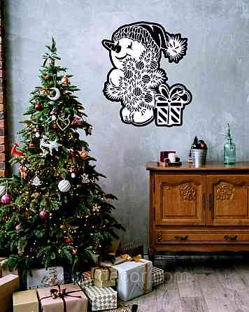 Декоративне настінне Панно «Сніговик», Декор на стену Київ