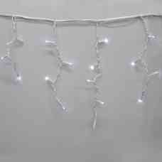 Гирлянда-бахрома (Icecle-Lights) 120 Short curtain-W-1 наружная, пров.:белый, 5м (Белый) 3936 Киев