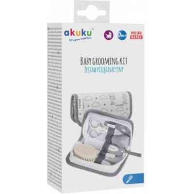 Набор по уходу за ребенком Akuku HOOLIGANS серый (A0015) Винница