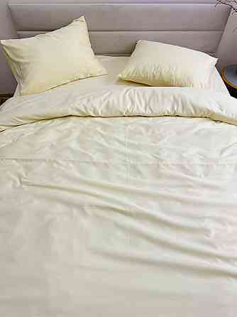 Комплект наволочок Ecotton 50х70 см 2 шт світло-жовтого кольору Cream yellow Коломия