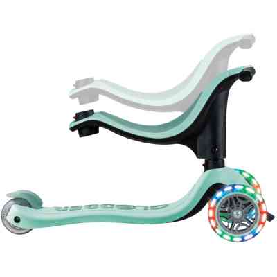 Самокат Globber Up Sporty 360 колеса з підсвіткою Мятно-фісташковий (456-706) Вінниця