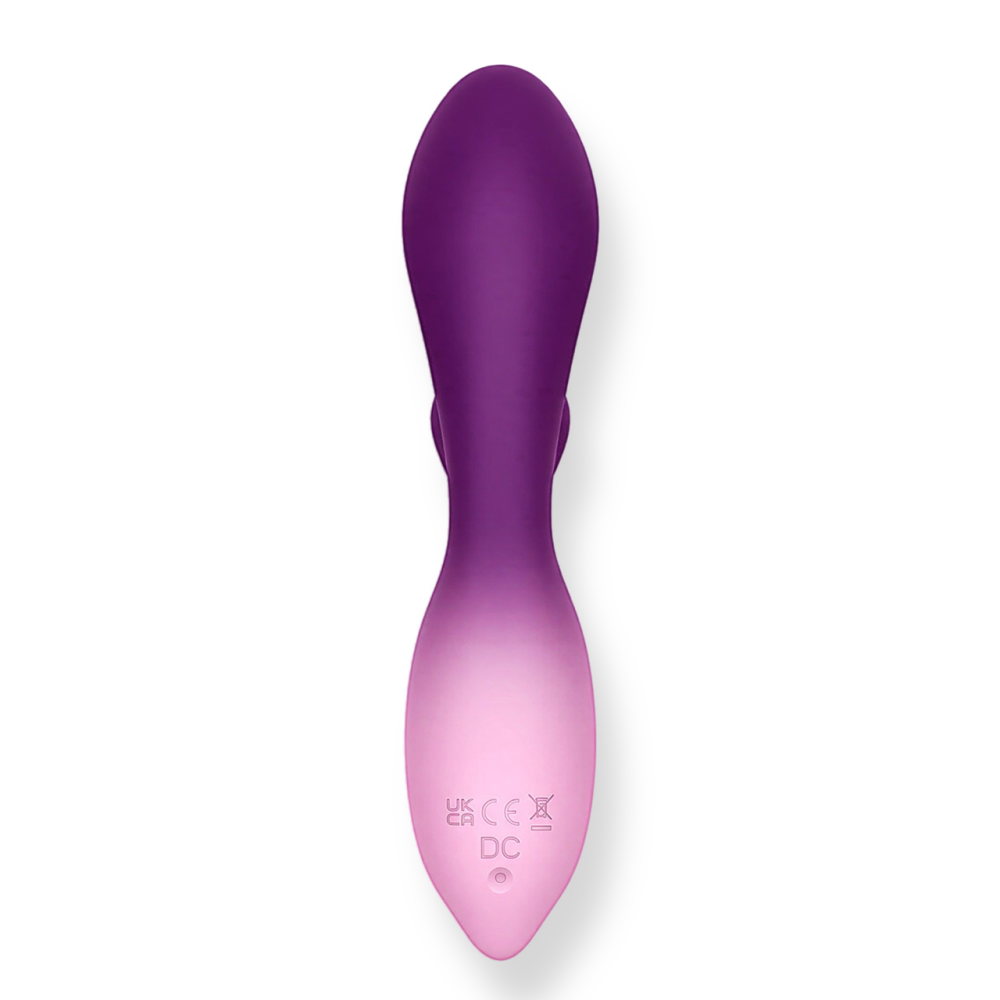 Гибкий вагинально-клиторальный вибратор LUNE G-SPOT, по 12 режимов, 16 × 3,5 см Sex Aura Киев - изображение 4