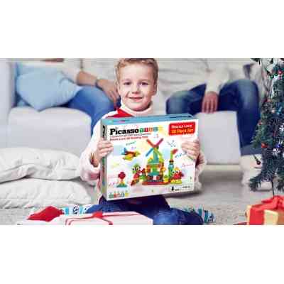 Конструктор Picasso Tiles Hedgehog Building Blocks Set 112 деталей (817338022631) Вінниця