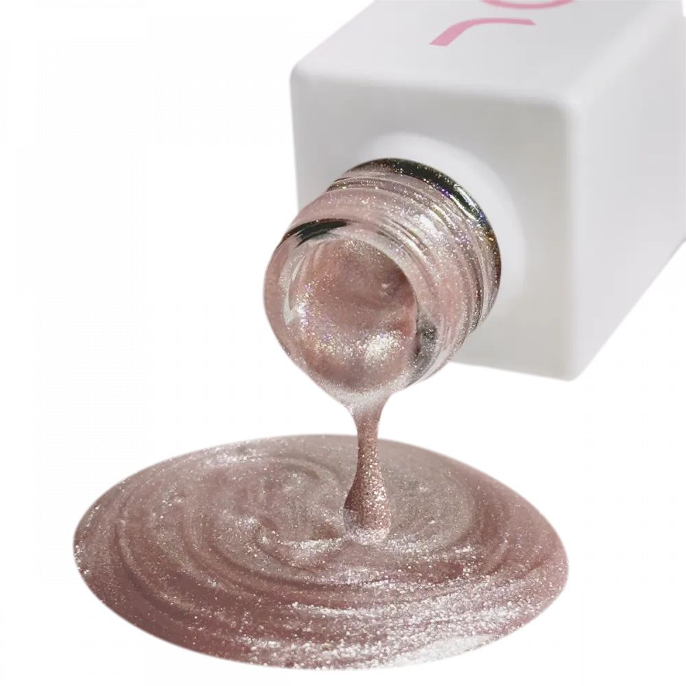 Камуфлирующая база для ногтей Magic Cat Base 04 Sparkle nude JOIA vegan 8 мл Киев - изображение 12