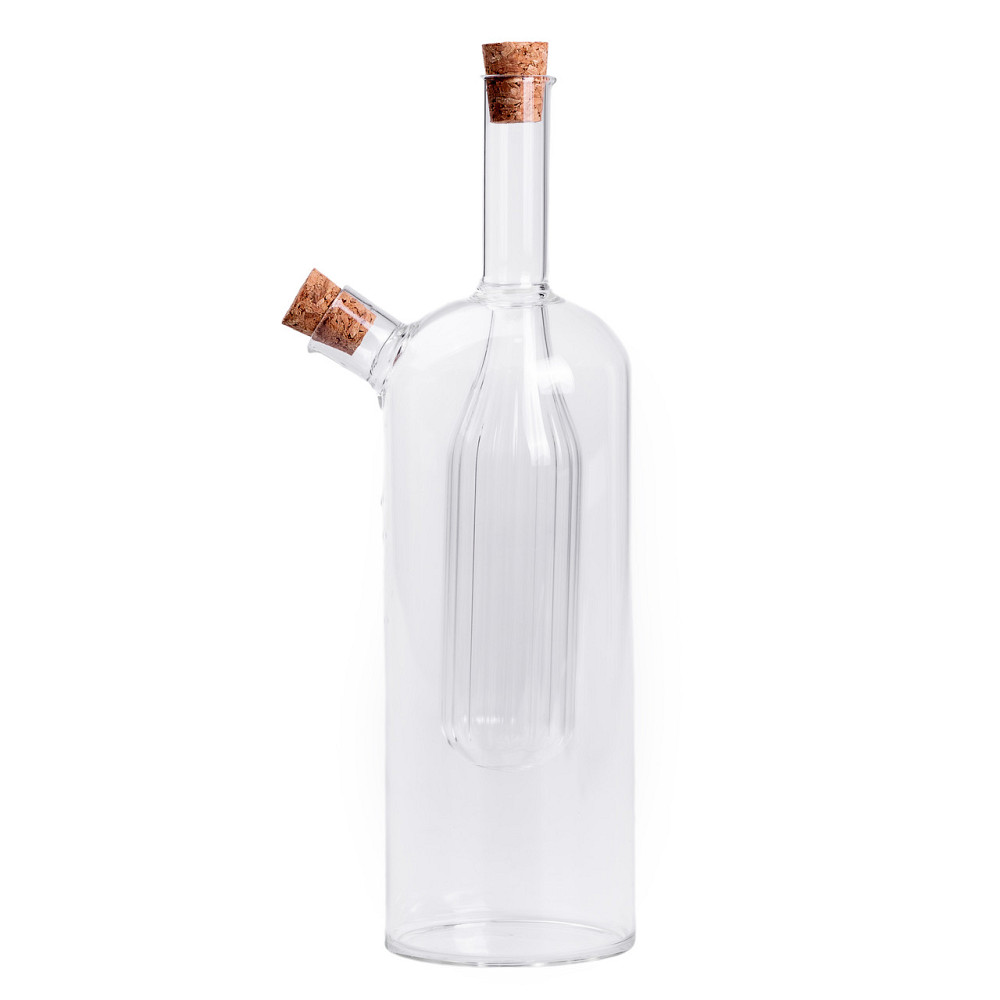 Yiwu Скляна пляшка подвійна для олії та оцту 2в1 500 мл HP-34-13 Коломия - фото 1