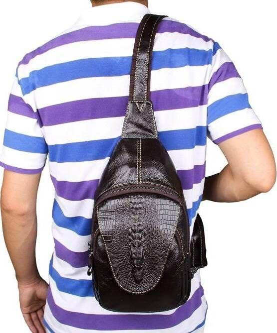 Сумка мужская Vintage 14559 из натуральной кожи Коричневая Киев - изображение 2