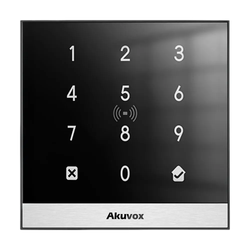 Термінал контролю доступу Akuvox A02 з клавіатурою та зчитувачем EM-Marine / Mifare / NFC (61-00103) Киев - изображение 2