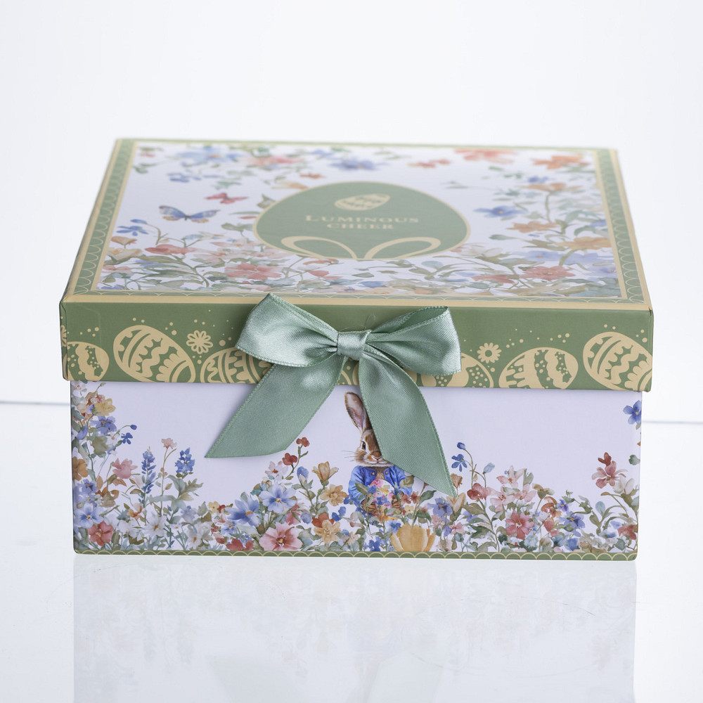 Набір подарункових чашок порцелянових Garden Rabbits 2 штуки по 300 мл із ложками HP-7323-3 Коломыя - изображение 7