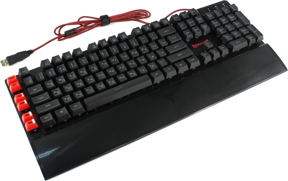 Клавіатура Redragon Yaksa K505 UKR, AntiGhost USB (70392) (6787971) Київ - фото 3