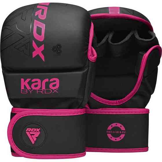 Рукавиці ММА F6 MATTE PINK PLUS-XS/S (капа в комплекті) Кам'янське