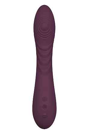 Вібратор гнучкий з пульсацією Dream Toys Essentials Tapping Power Vibе, фіолетовий Sex Aura Київ