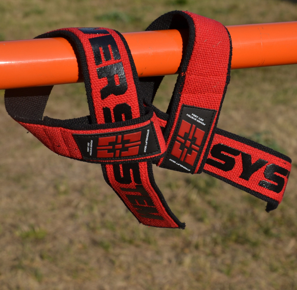 Лямки для тяги Power System PS-3401 Lifting Straps Duplex Black/Red Кам'янське - фото 5