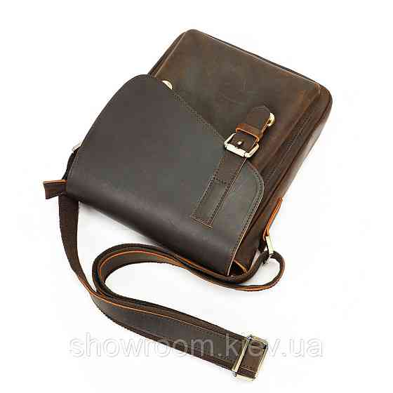 Мужская сумка из качественной натуральной кожи Wild Leahter (6228) Киев