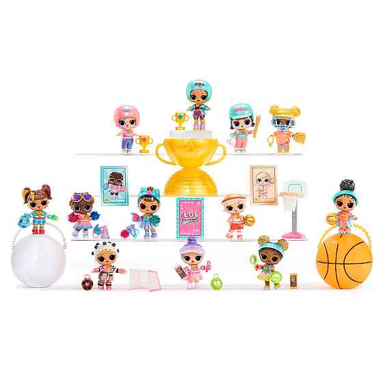Ігровий набір з лялькою L.O.L. Surprise! серії All Star Sports – Зірочки спорту Дніпро
