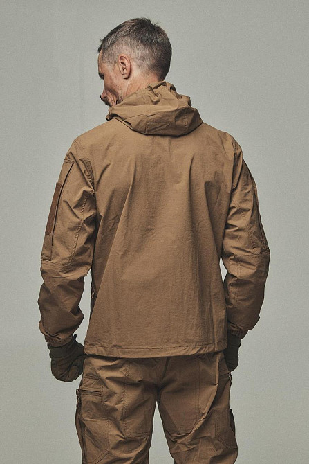 Тактичний демісезонний чоловічий койот костюм штани куртка, водонепроникна військова форма усі розміри Львів - фото 5
