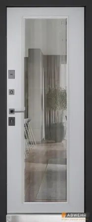 Входная дверь Abwehr Megapolis MG3 Selena 583/544 Асфальт + Серый шифер 860*2050 мм Входная дверь с зеркалом Киев