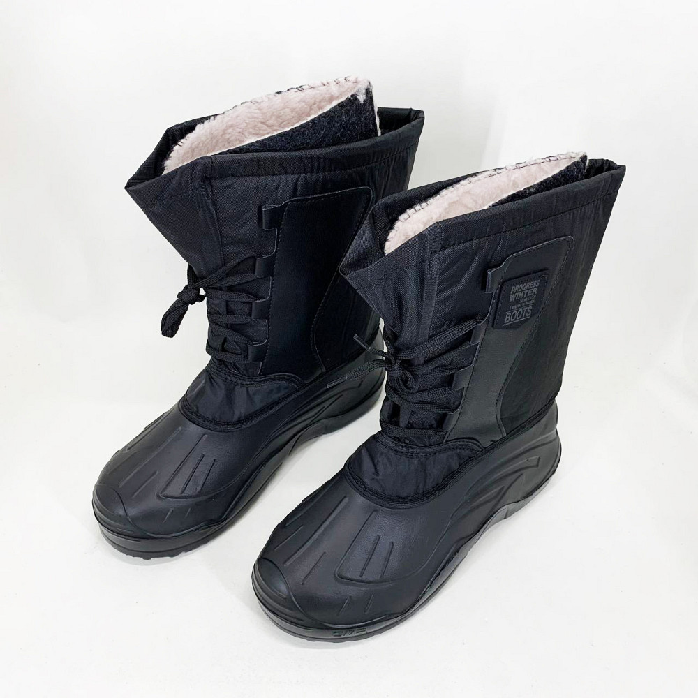 Утеплені чоботи осінь зима, Зручне робоче взуття для чоловіків, Осіннє утеплене взуття YG-84 Львів - фото 2