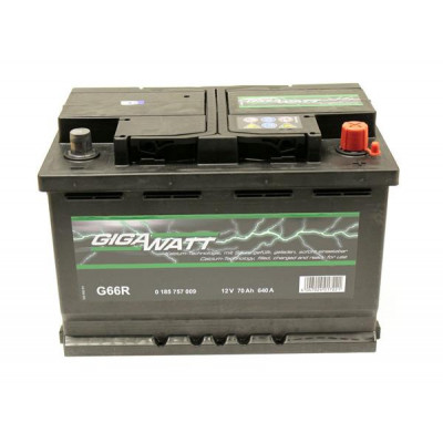 Аккумулятор автомобильный GigaWatt 70А (0185757009) Винница - изображение 1