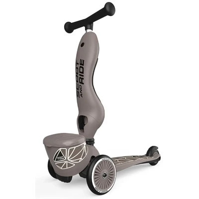 Самокат Scoot&Ride Highwaykick-1 Lifestyle коричневый (SR-210621-BROWNLINES) Винница - изображение 1